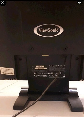 Gri ViewSonic Monitör - Görsel 3