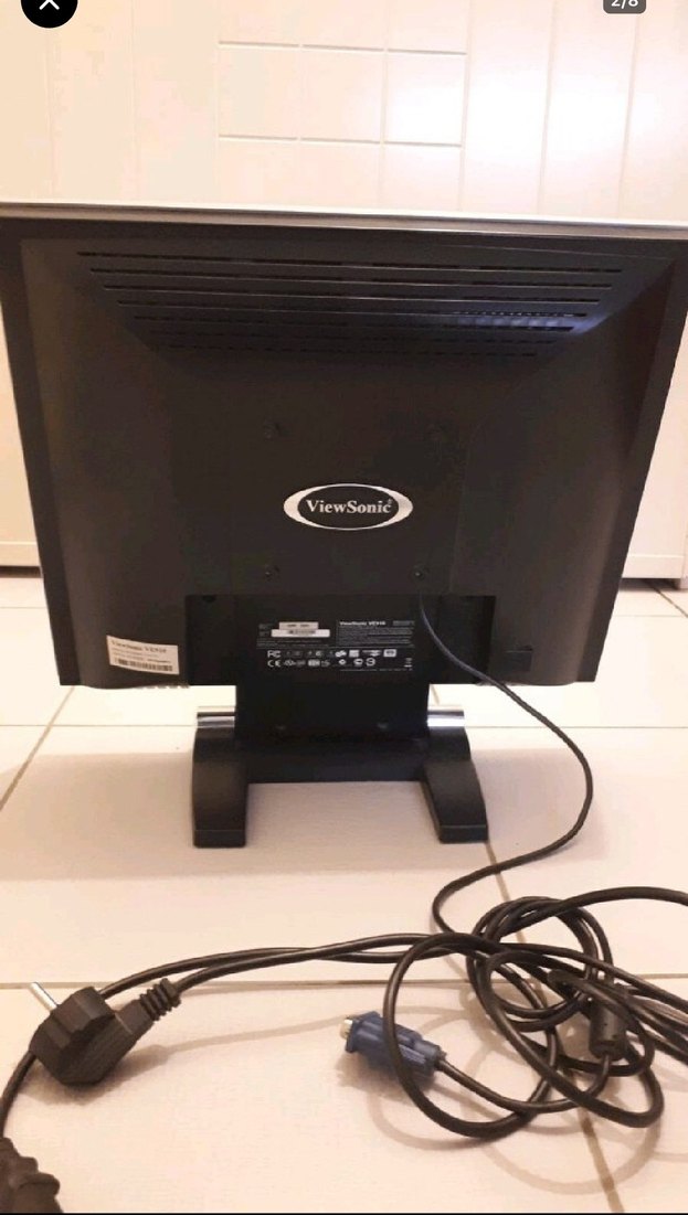 Gri ViewSonic Monitör - Görsel 4