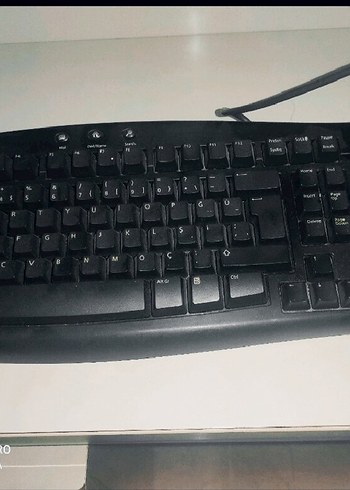 Kablolu Siyah Standart Klavye - Görsel 2