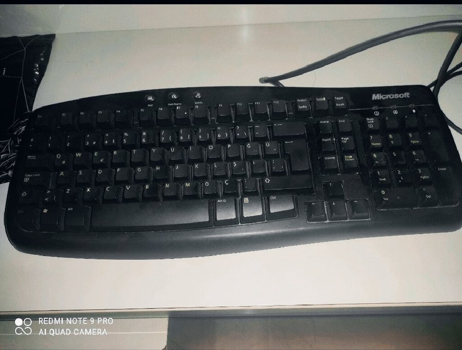 Kablolu Siyah Standart Klavye - Görsel 2