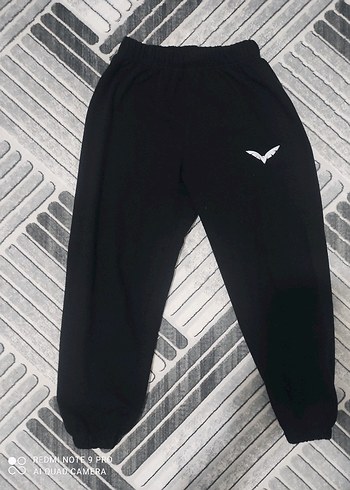 Beyaz Baskılı Pamuklu Erkek Eşofman Takımı - Görsel 4