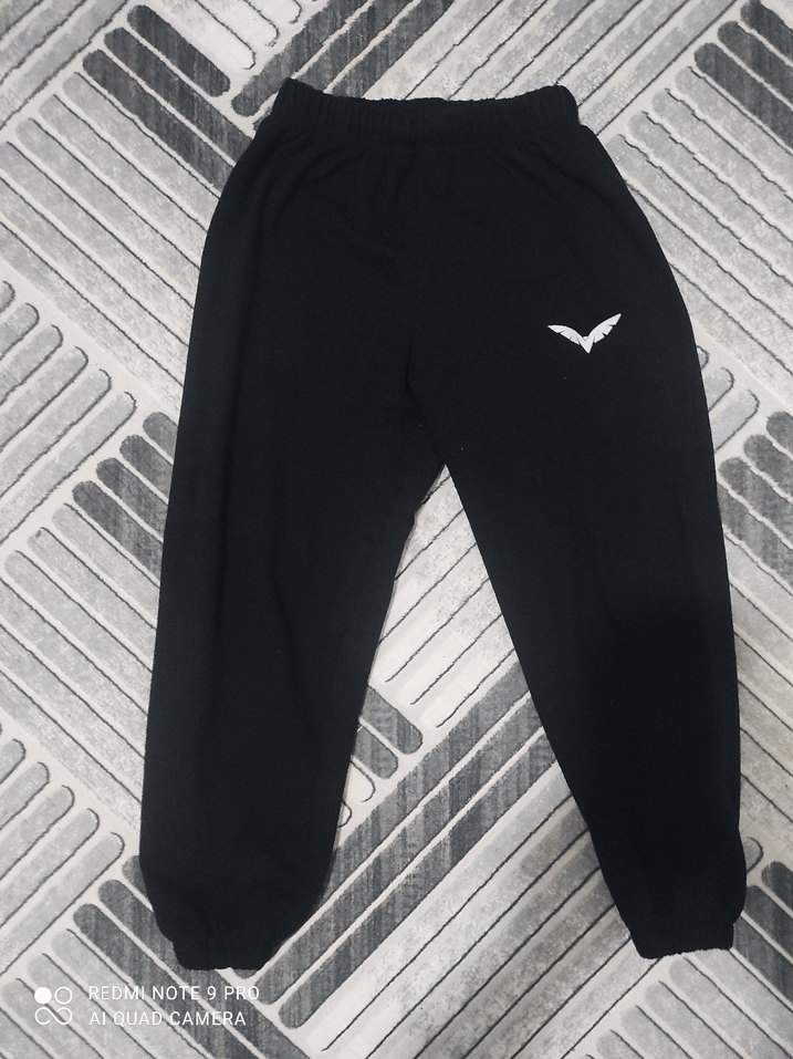 Beyaz Baskılı Pamuklu Erkek Eşofman Takımı - Görsel 4