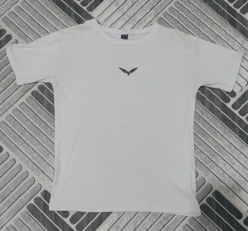 Beyaz Baskılı Pamuklu Erkek Eşofman Takımı - Görsel 3