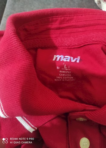 Kırmızı Erkek Polo Tişört Düğmeli Yaka - Görsel 3