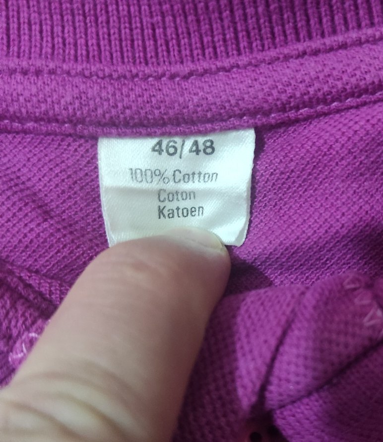 Mor Regular Fit Kısa Kollu Polo Tişört - Görsel 3