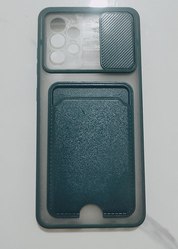 Düğmeli Haki Telefon Kılıfı - Görsel 3