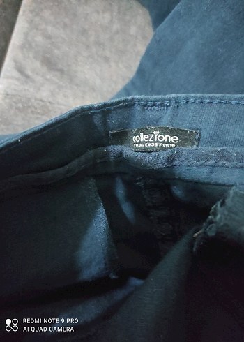 Lacivert Erkek Denim Ofis Pantolonu - Görsel 3