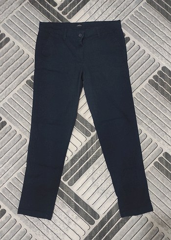 Lacivert Erkek Denim Ofis Pantolonu - Görsel 2