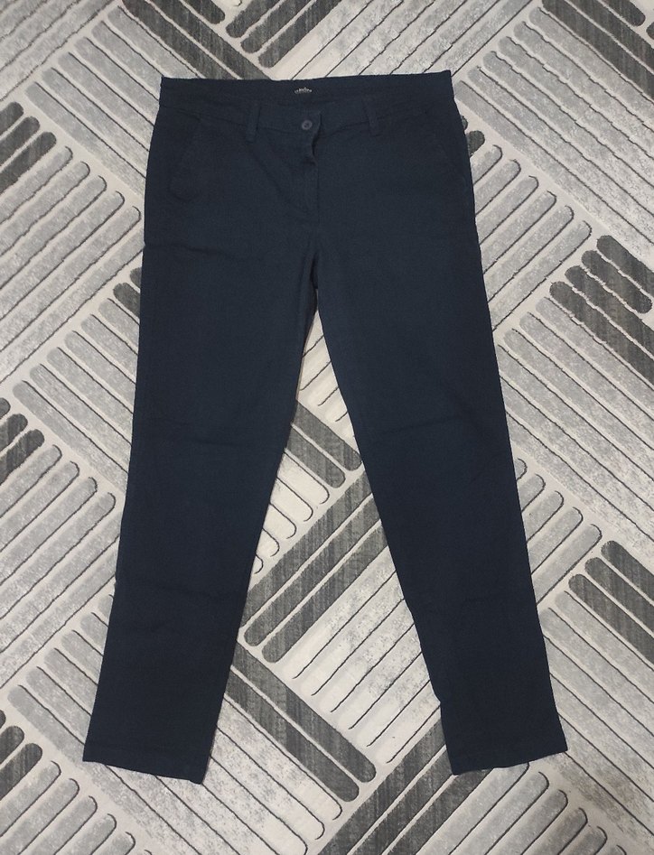 Lacivert Erkek Denim Ofis Pantolonu - Görsel 2