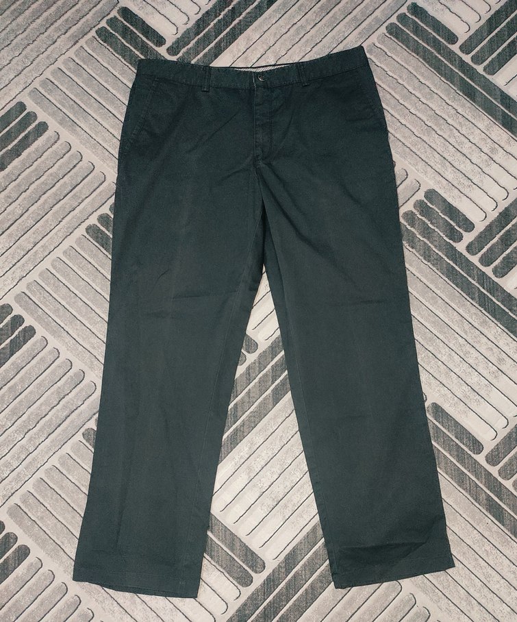 Siyah Regular Fit Erkek Pantolon - Görsel 2