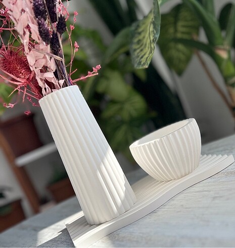 Diğer Vazo üçlü set