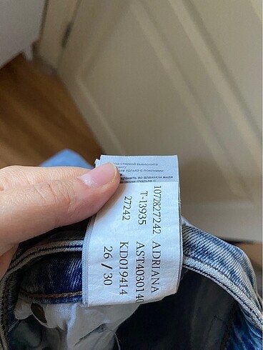 26 Beden lacivert Renk Kot pantolon