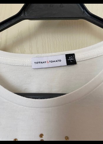 Beyaz Baskılı Mini Salaş Tişört - Görsel 6