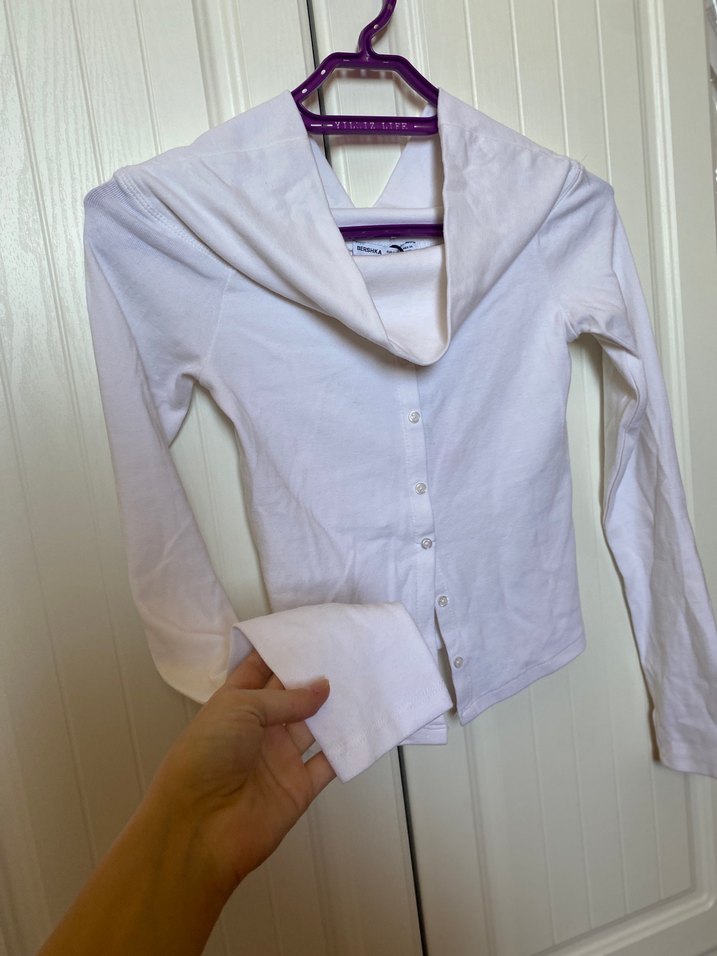 Düğmeli Bluz - Görsel 5