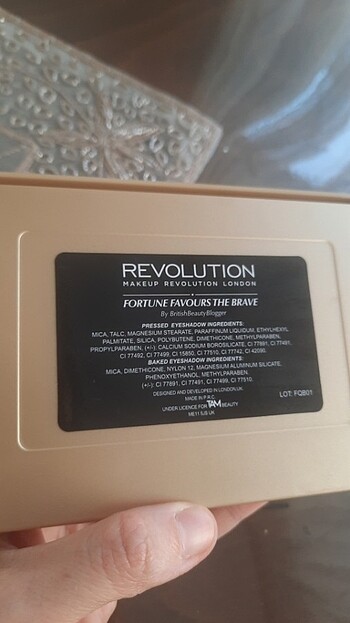 Beden Renk Revolution far paleti