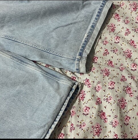 50 Beden mavi Renk H&M 90s Baggy high jeans