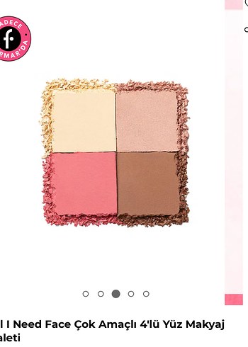Flormar All I Need 4'lü Yüz Makyaj Paleti - Görsel 3