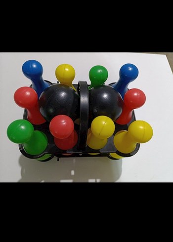 Renkli Mini Bowling Seti - Görsel 3