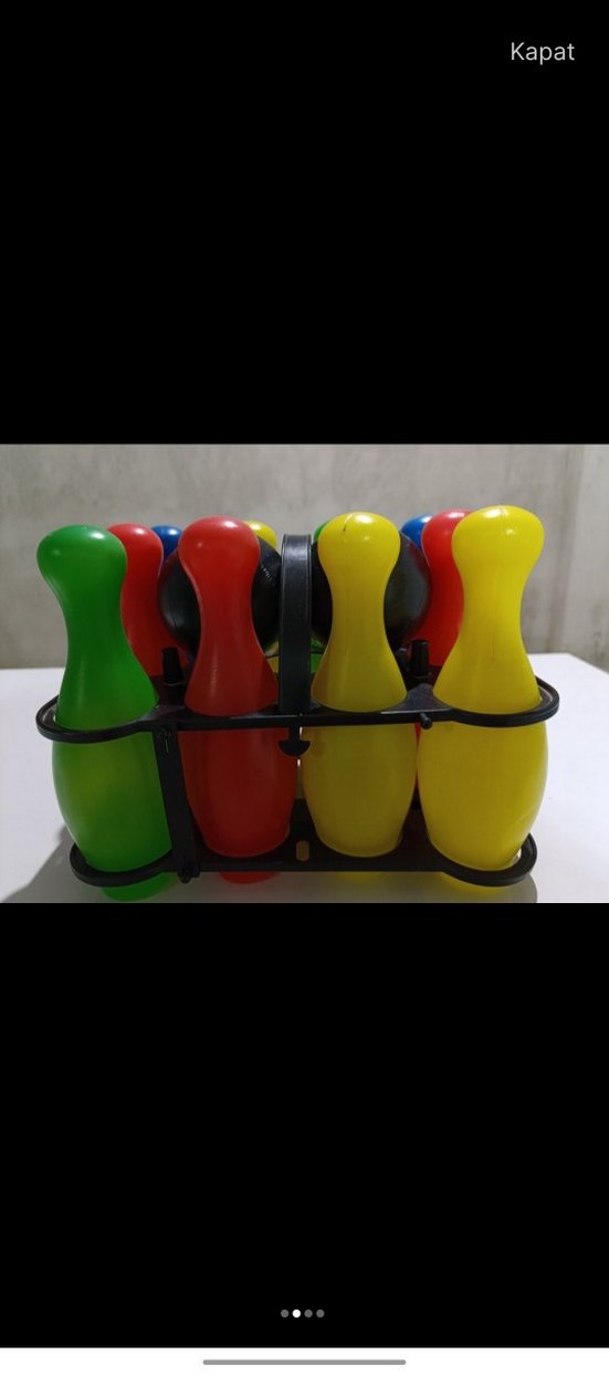 Renkli Mini Bowling Seti - Görsel 2