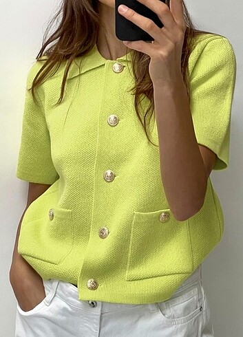 Zara lime ceket Yeni Etiketli m beden