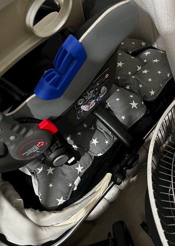 Yoyko City 3'ü 1 Arada Siyah Bebek Arabası - Görsel 9