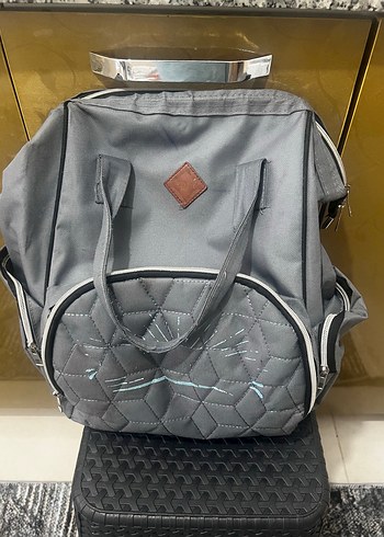 Gri anne Bebek Çantası - Görsel 2