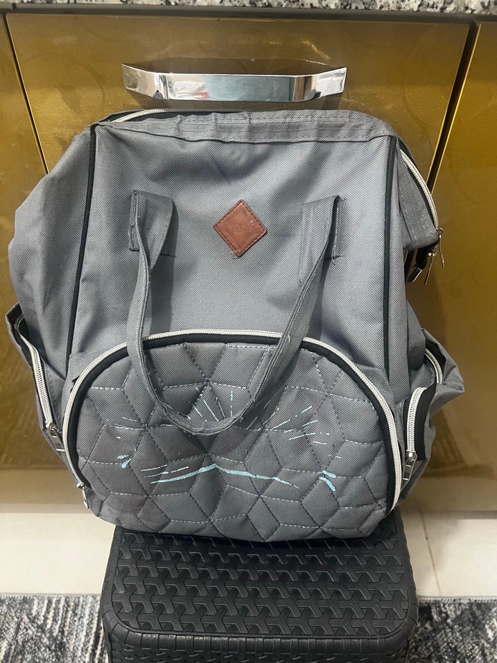 Gri anne Bebek Çantası - Görsel 2