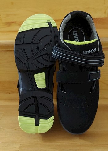 Uvex Gri ve Sarı sıfır 43 numara iş ayakkabısı - Görsel 3