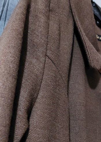 Düğmeli kaşe Kadın pardesü - Görsel 5