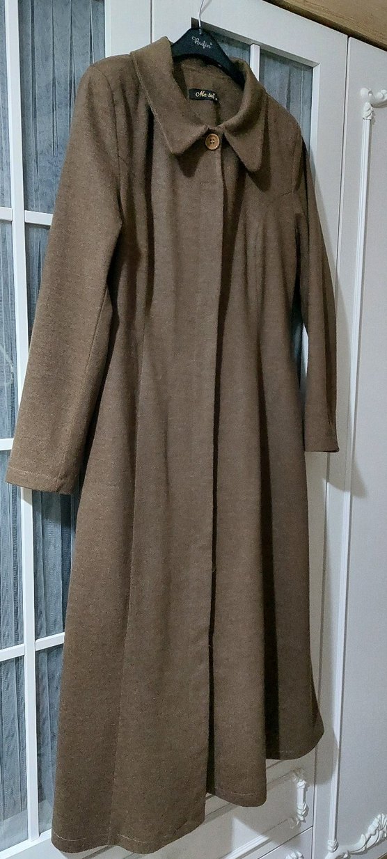 Düğmeli kaşe Kadın pardesü - Görsel 2