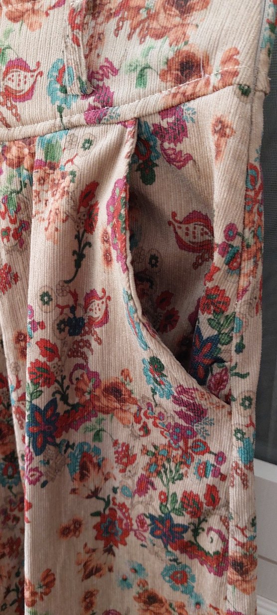 Bej vizonÇiçekli Etek 40 42 44 bedenlere olur - Görsel 4