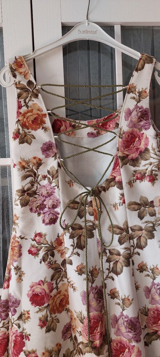 Çiçek Desenli Bohem Uzun kışlık Elbise - Görsel 5