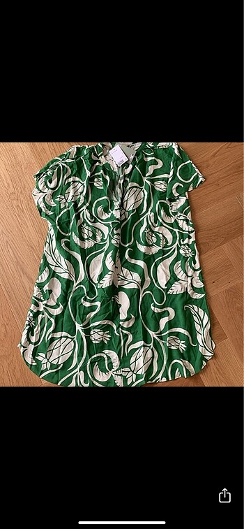 xl Beden Bağıcık detaylı H&M elbise (yeni ve etiketli, beden XL)
