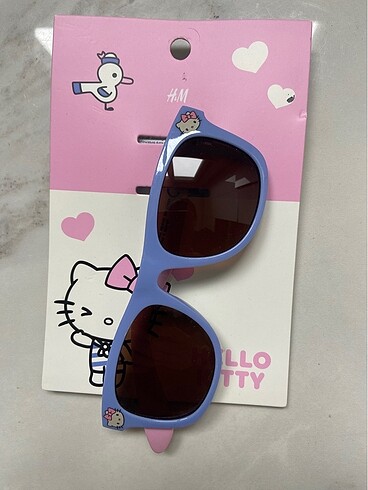 Hello kitty güneş gözlük (H&M marka, 3-7 yaş için)