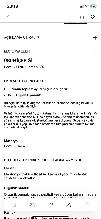 4 Yaş Beden gri Renk Ribanalı ve pamuklu tayt (H&M, 3-4 yaş için)