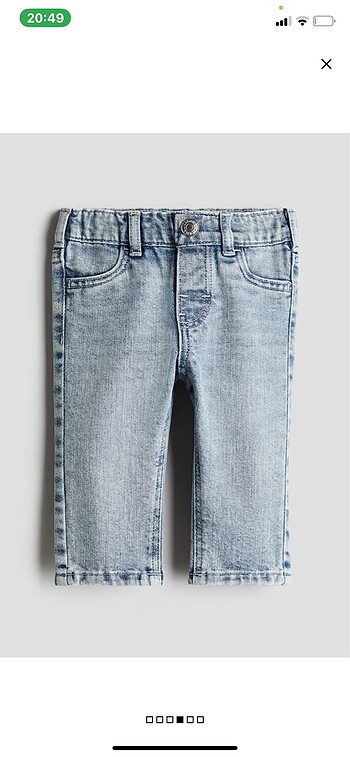 Kot pantolon (H&M yeni ve etiketli 3-4 yaş için)