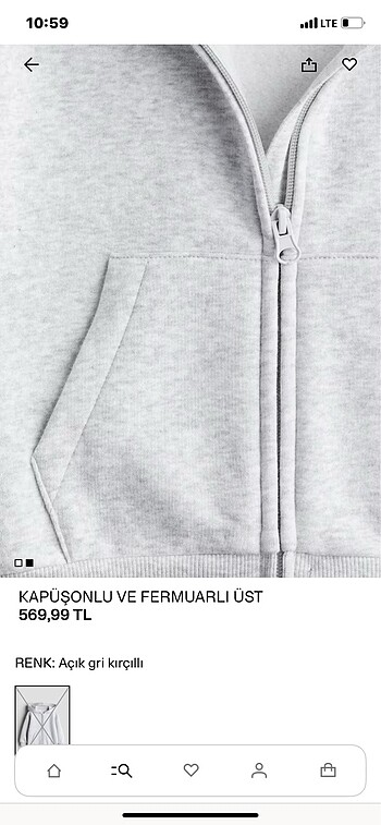 H&M H&M polar kapüşonlu hırka (yeni , etiketli) . Beden 4-6 yaş