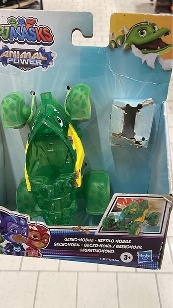 PjMasks reptilo-mobil figür eksik. Hasbro marka