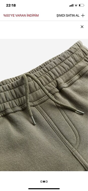 H&M Marangoz tarzı jogger pantolon (14+ yaş için, marka H&M, yeni ve