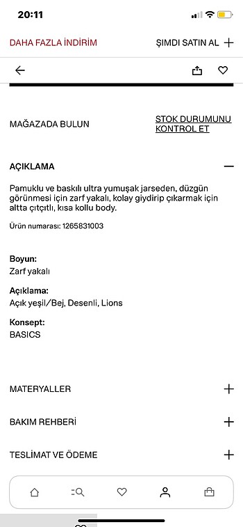 1 Yaş Beden 2 tane ürün: 1) takım polar dinozor 2-3 yaş 2) body 12-18 aylık