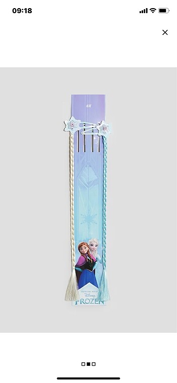 2?li saç tokası (H&M marka, yeni ve etiketli) #elsa