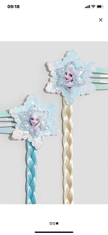 Beden 2?li saç tokası (H&M marka, yeni ve etiketli) #elsa