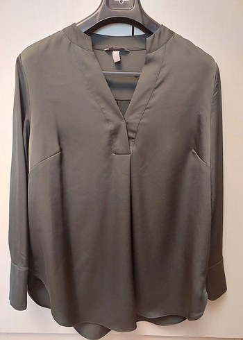 H&M SATEN BLUZ