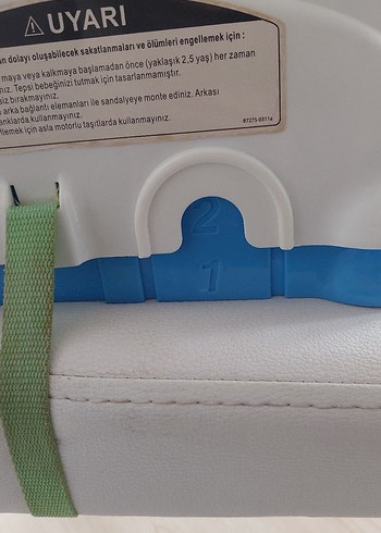 Yeşil Portatif Mama Sandalyesi - Görsel 2