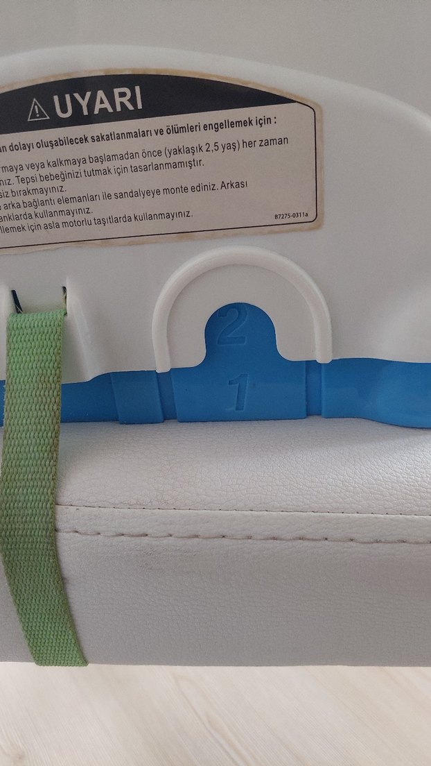 Yeşil Portatif Mama Sandalyesi - Görsel 2