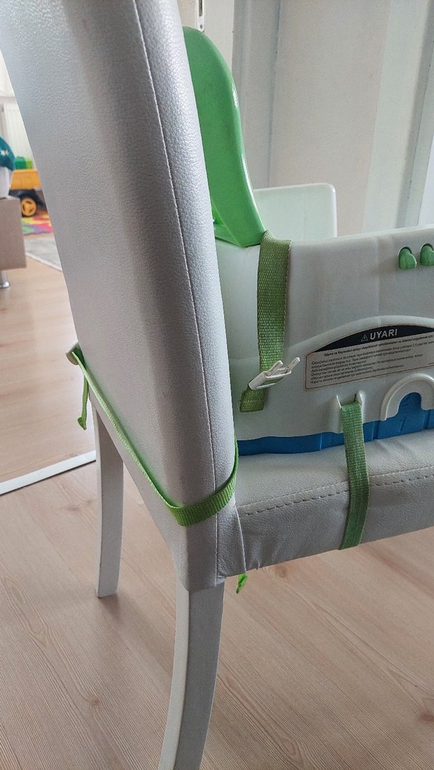 Yeşil Portatif Mama Sandalyesi - Görsel 3