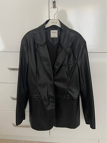deri blazer ceket