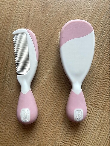 Chicco kız bebek tarak seti - Görsel 2