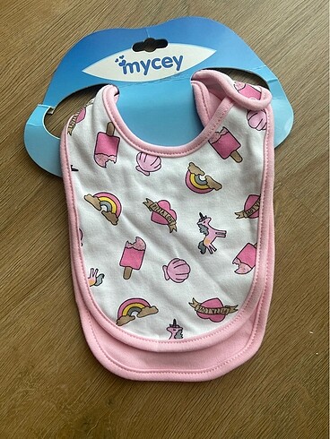 Mycey pamuk önlük 2li unicorn