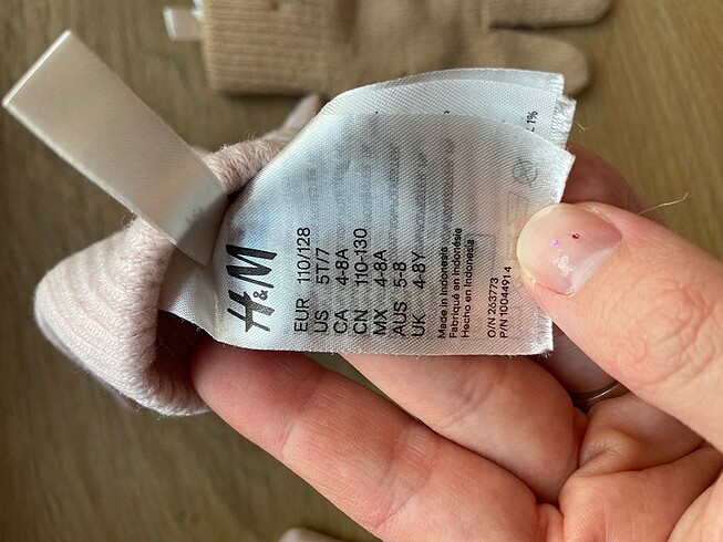 H&M 2 Li eldiven - Görsel 5